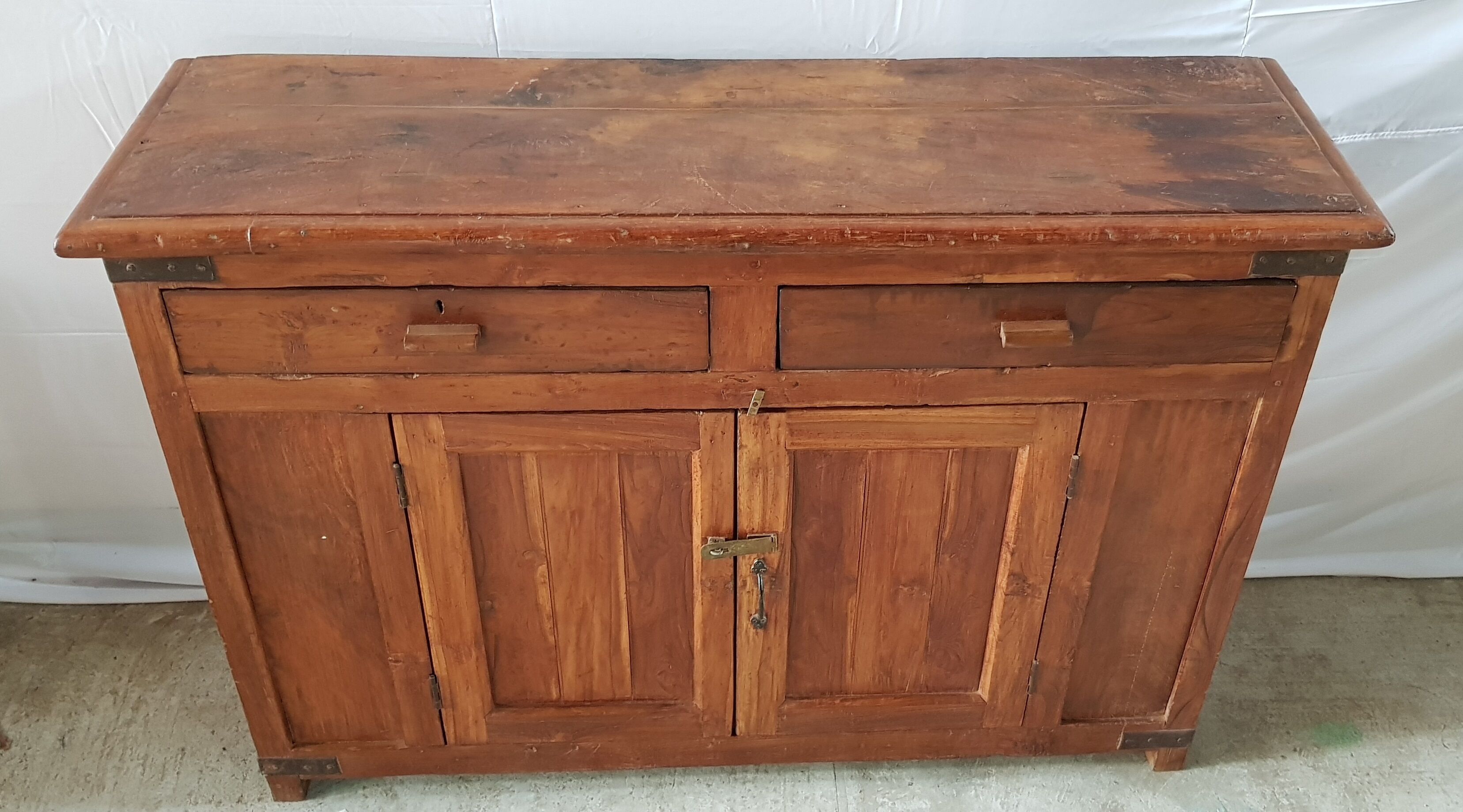 Old teak buffet