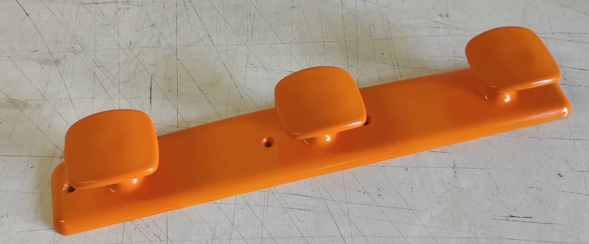 Coat rack with 3 hooks by Syla - 70's