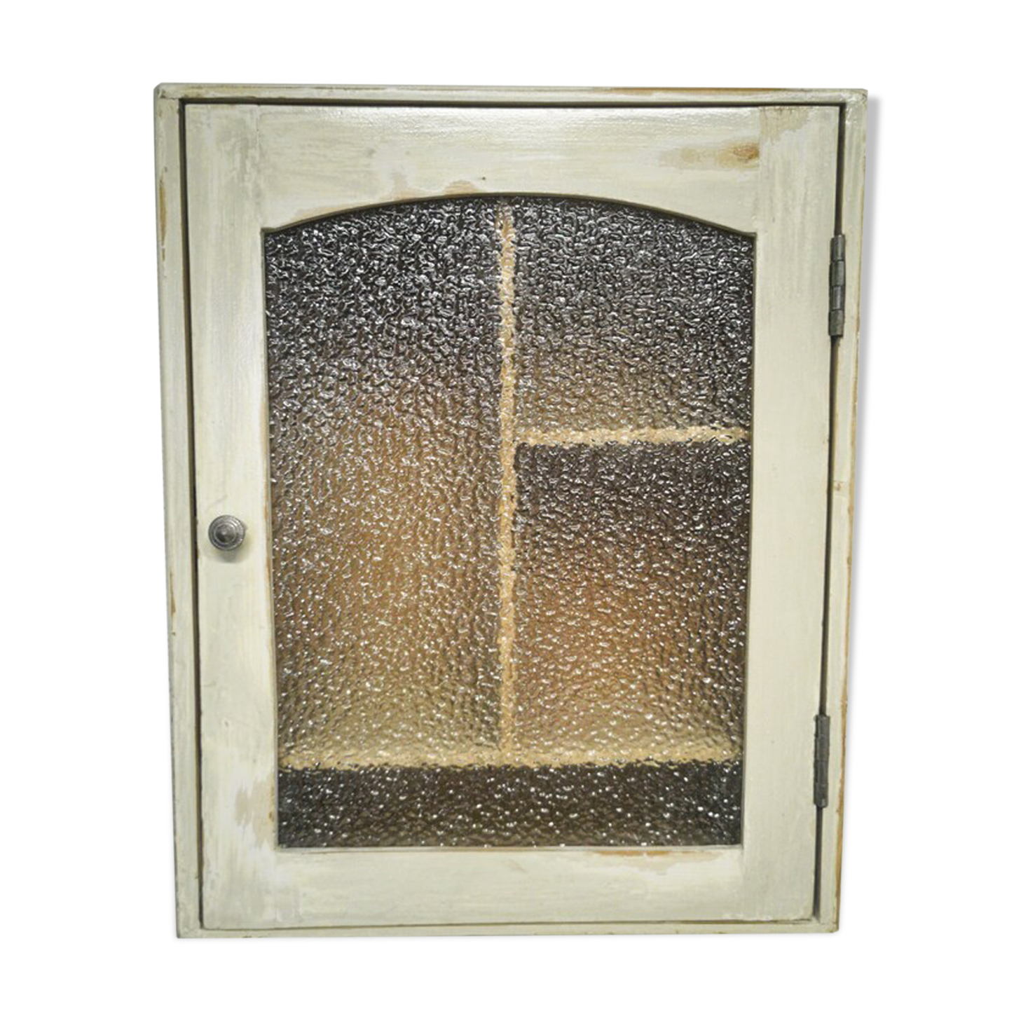 Glass toilet cabinet