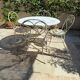 12 chaises Fermob 1900 et table Montmartre