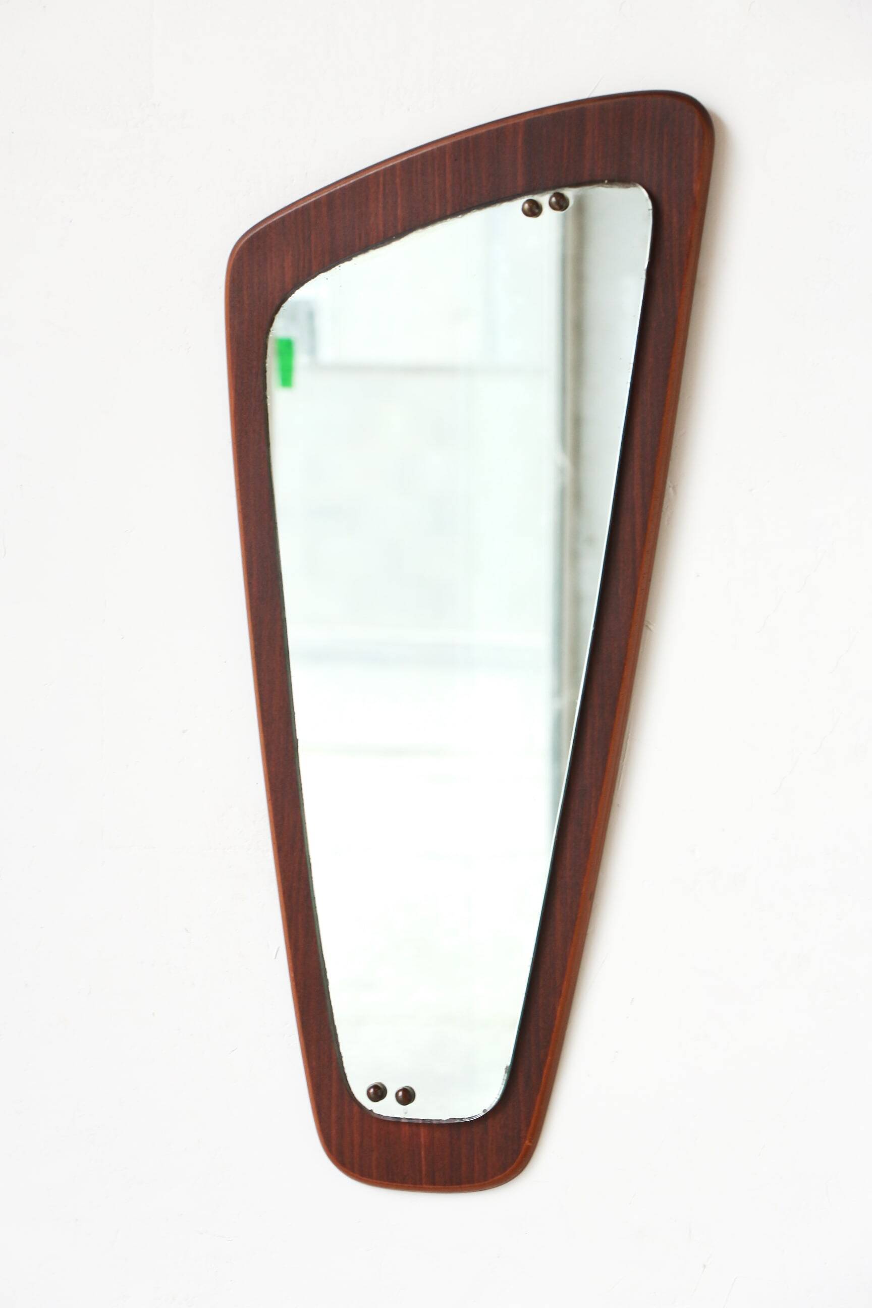 Teak rearview mirror - Scandinavian 14.09.23.08