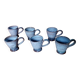 Tasses ou verres à liqueur en grès