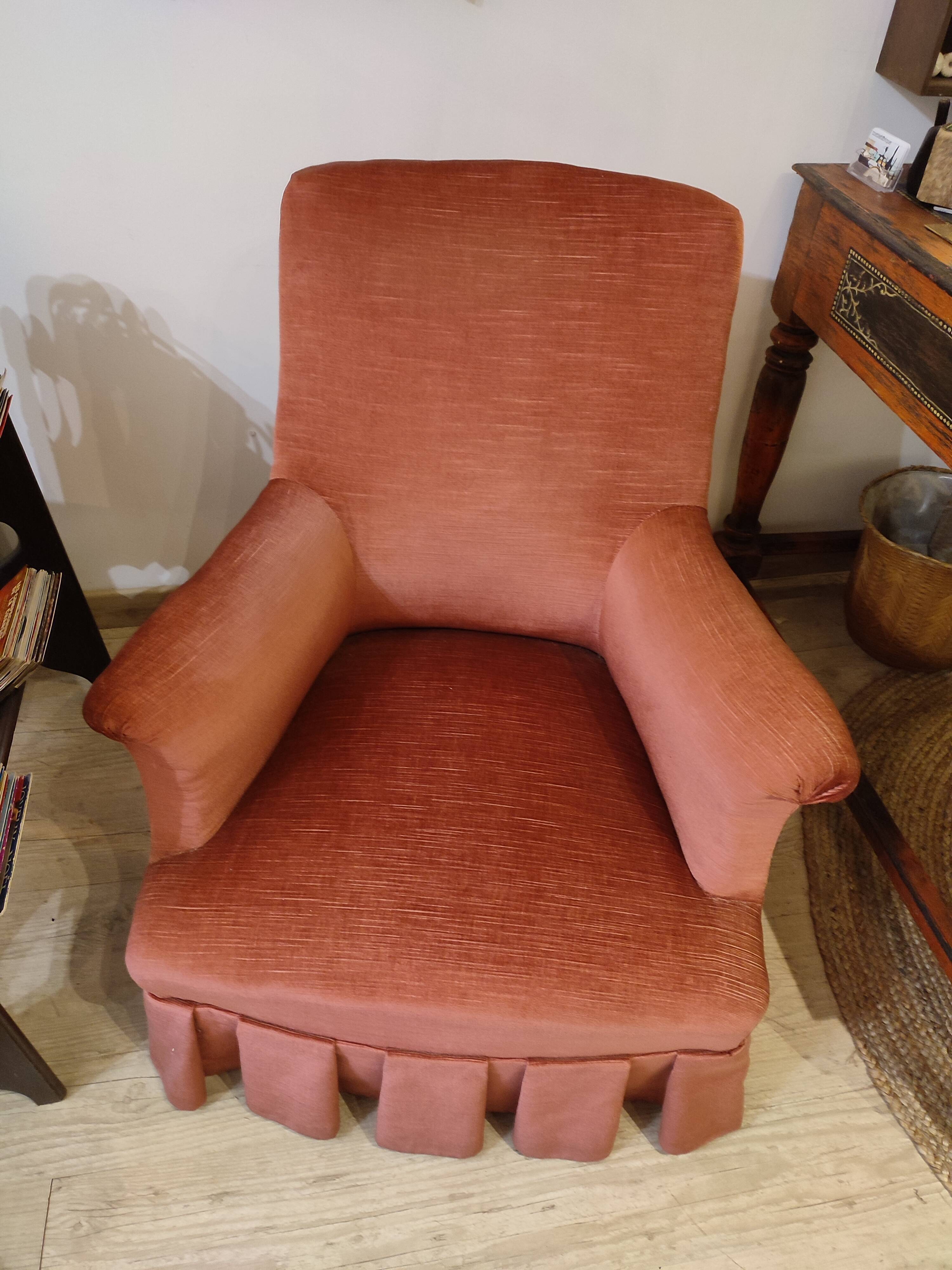 Paire de fauteuils anglais