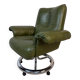 Italian executive armchair attributed to Guido Faleschini for i4 Mari.