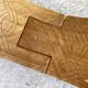 Carved folding stool, Saramaca craftsmanship (Guyana)