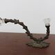 Art Deco bronze and glass coat rack from the 20s and 30s