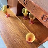 Danish teak secretary from the 60s