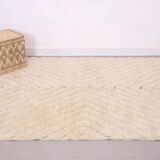 Moroccan handwoven wool rug, 250x150 cm, traditional style.