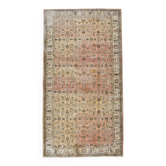 5x10 Geometric Tribal Motifs Vintage Pattern Rug, 159x290Cm