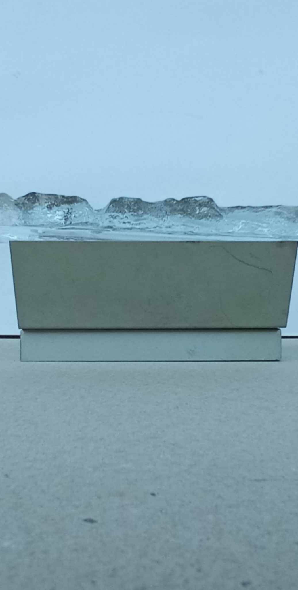 Lot of 3 J. T. Kalmar Sconces Light Wall Mounted Brutalist Mid Century  - 2 pieces are 25cm X 12 cm