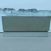 Lot of 3 J. T. Kalmar Sconces Light Wall Mounted Brutalist Mid Century  - 2 pieces are 25cm X 12 cm