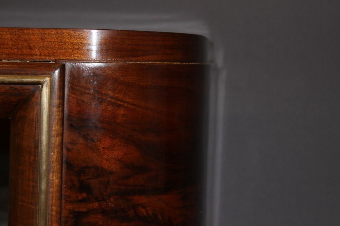 Art Deco period walnut silver cabinet