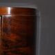 Art Deco period walnut silver cabinet