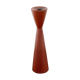 Vintage wooden candle holder, "tulip" candle stick