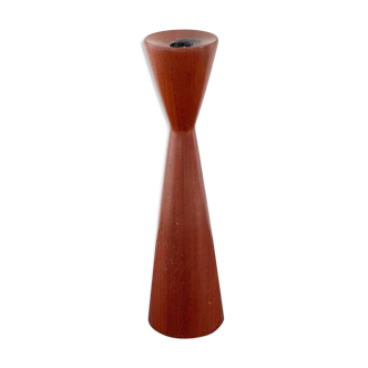 Bougeoir en bois « tulipe »