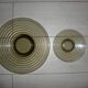 Tray service + 6 small “vinyl” style dessert plates/year 70