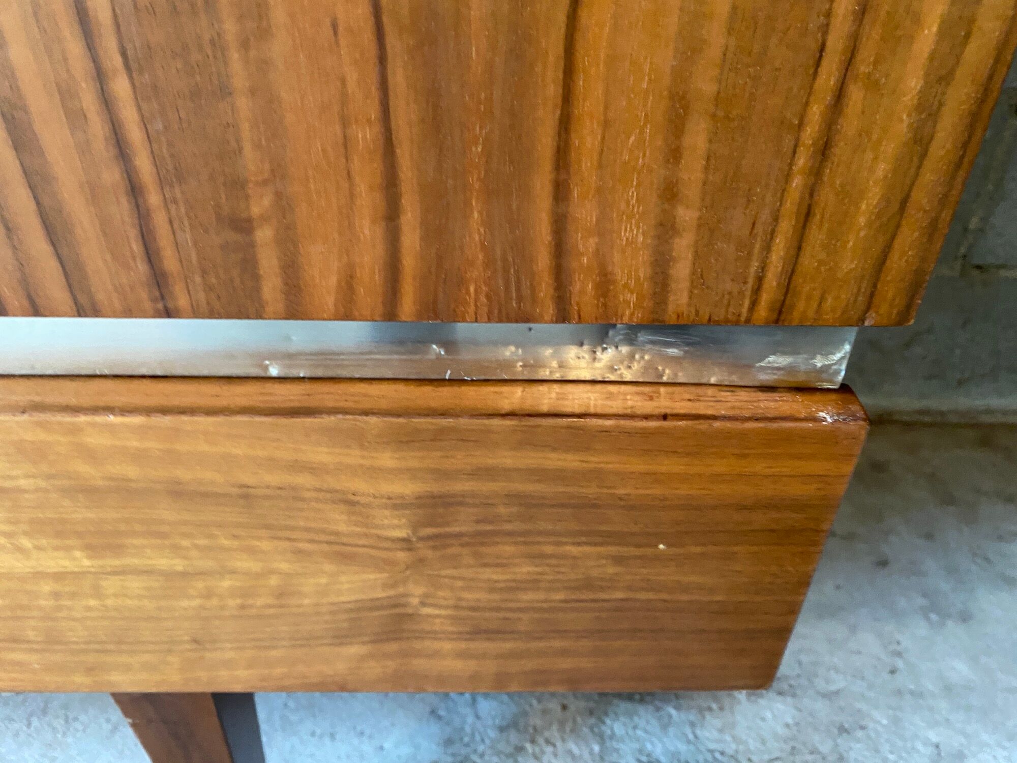 Set 2 vintage buffets lacquered wood