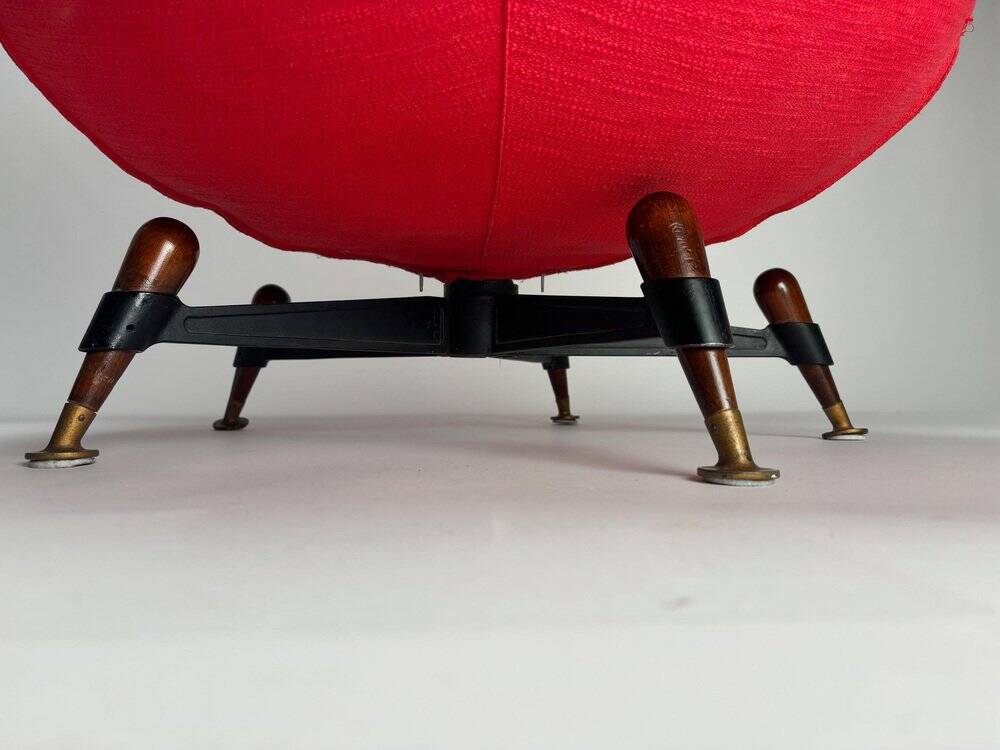 Italian Kosmo Chair by Rito Valla for IPE, 1950s