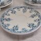 6 cups and saucers Rivanel in vintage 70's opaline