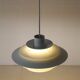Jeka "Verona" multilayer pendant lamp / Danish modern design / Kurt Wiborg / 1980s