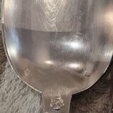 12 silver-plated metal soup spoons by Ravinet & Cie, Empire 81.