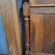Neo-Gothic bed in solid walnut – Late 19th century