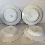 Four old Juan Moulin des Loups plates