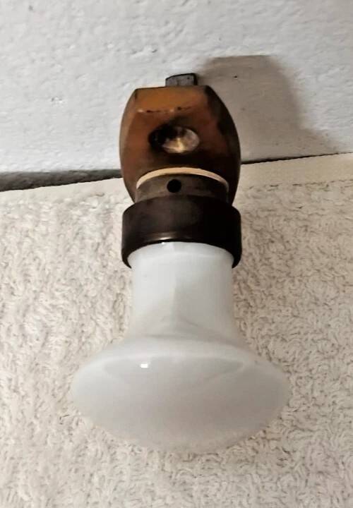 Vintage White Porcelain Door Handle