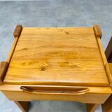 Pair of homemade elm bedside tables Regain