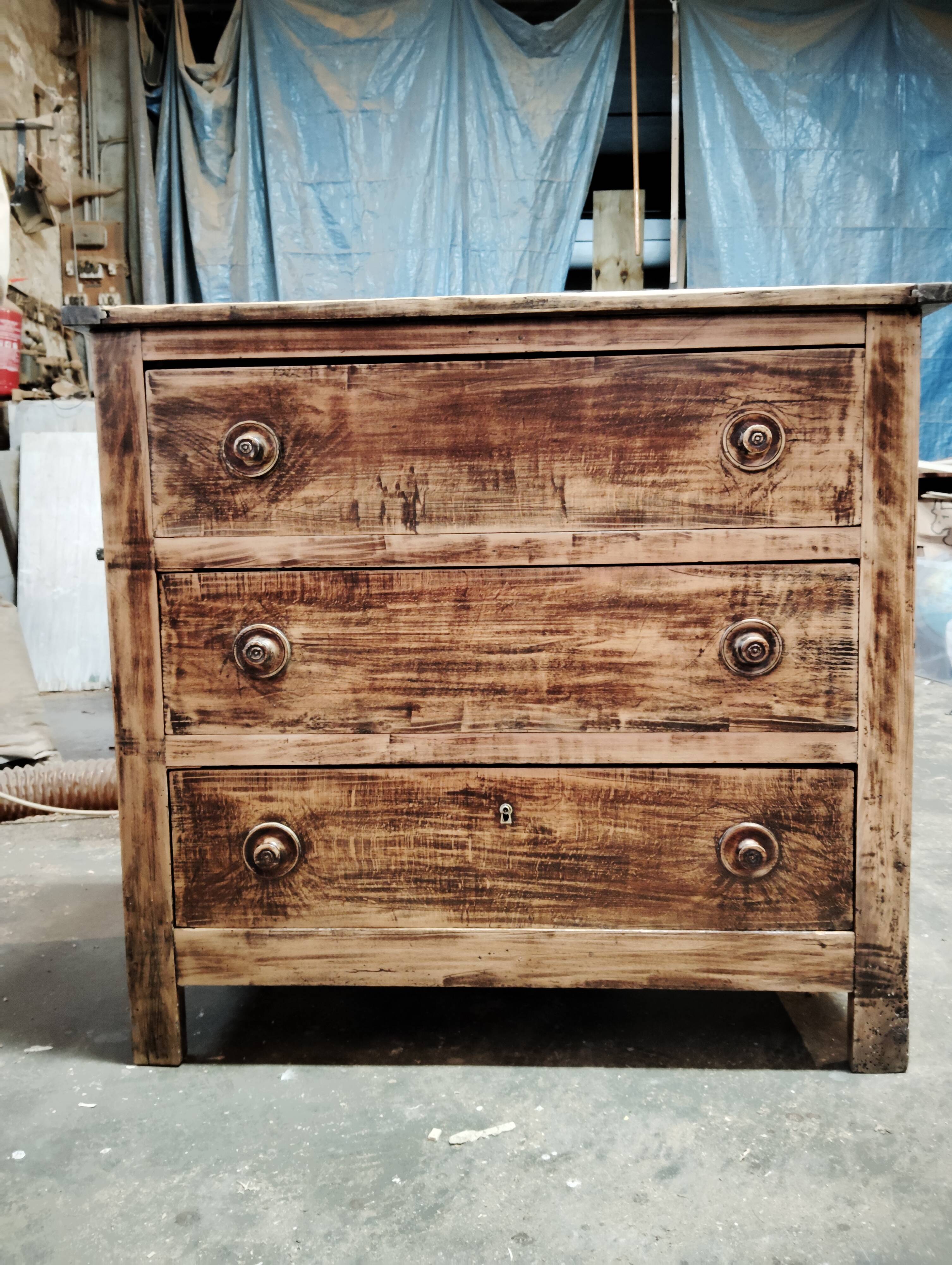 Commode brocante "wabi sabi"