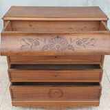 Commode Louis Philippe en noyer