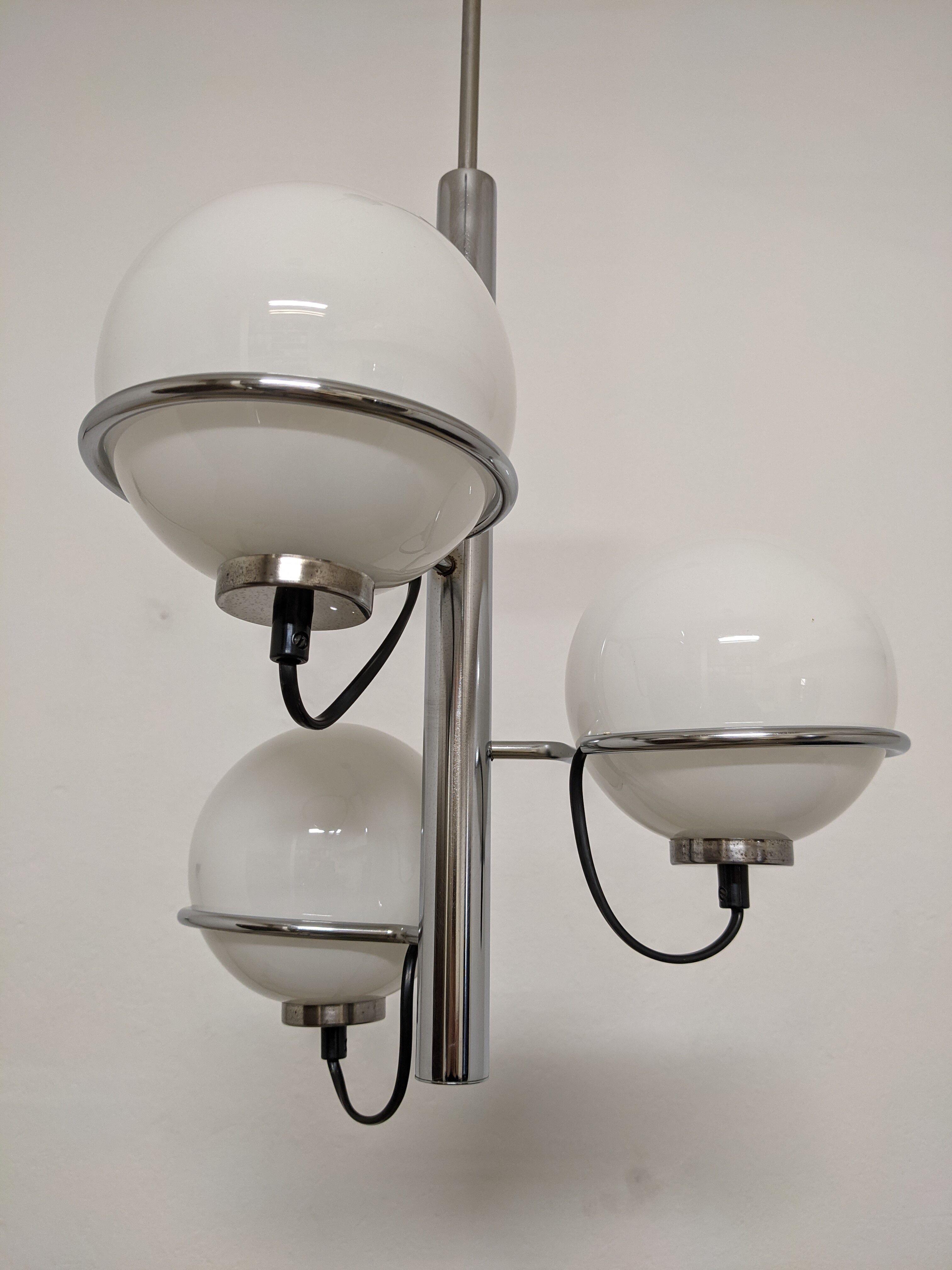 70s space age chandelier