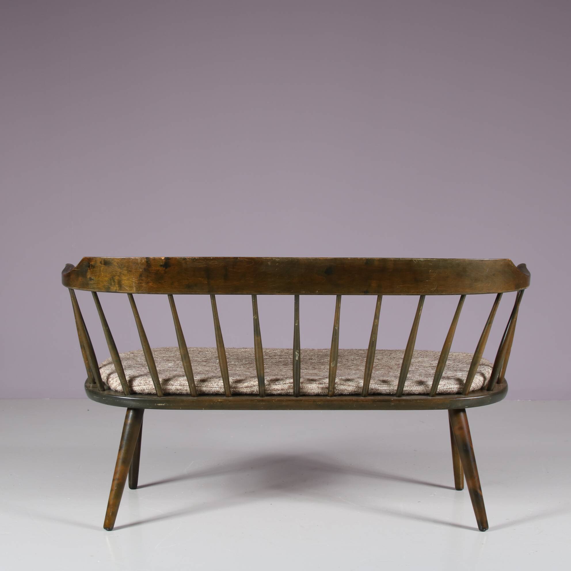 1950s Yngve Ekstrom Bench for Småland, Sweden