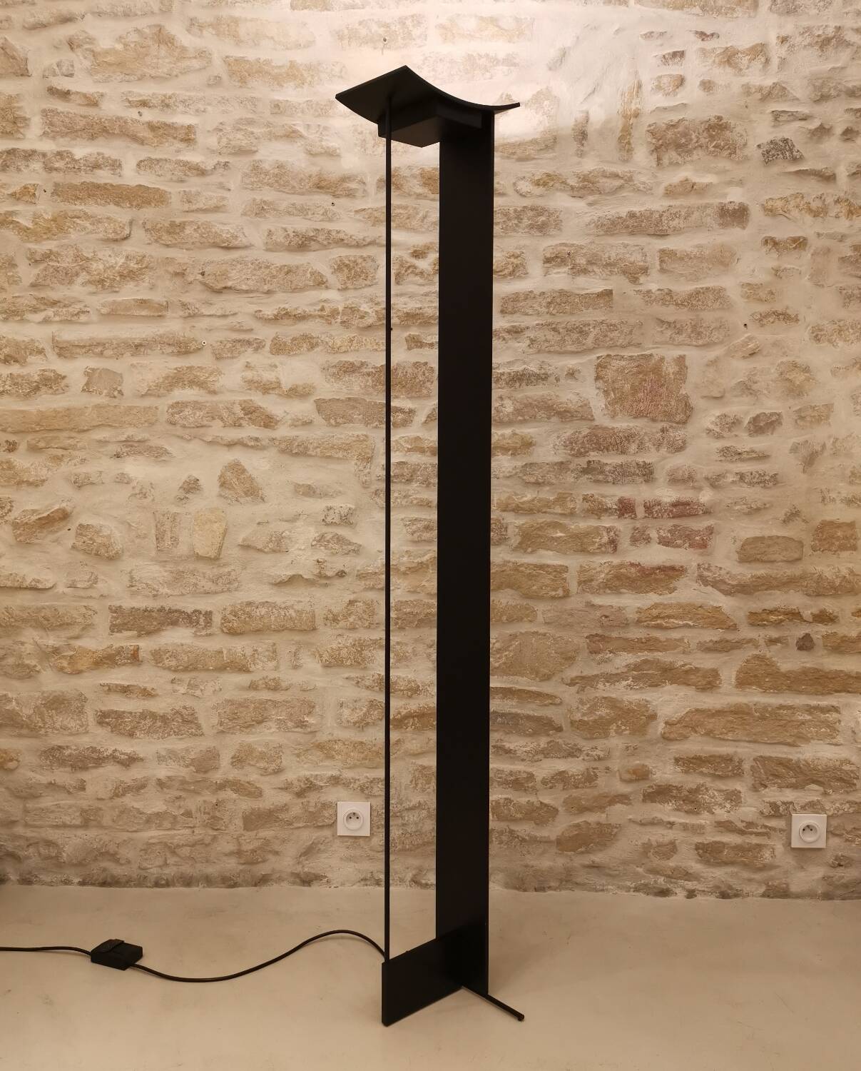 MPC floor lamp designed by Gilles Derain, Lumen edition, 1980