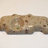 empty pocket in ceramic or stoneware 1970 Scandinavian style