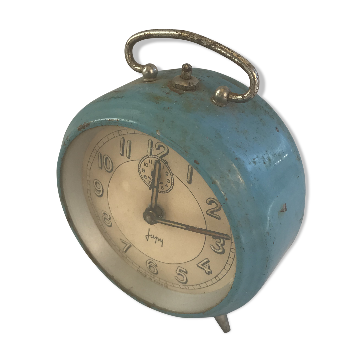 Former JAPY Awakening Metal Blue Decoration 70 Vintage Years