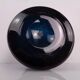 Hand-Blown Blue Glass Vase, Italy, 1960s