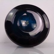 Hand-Blown Blue Glass Vase, Italy, 1960s