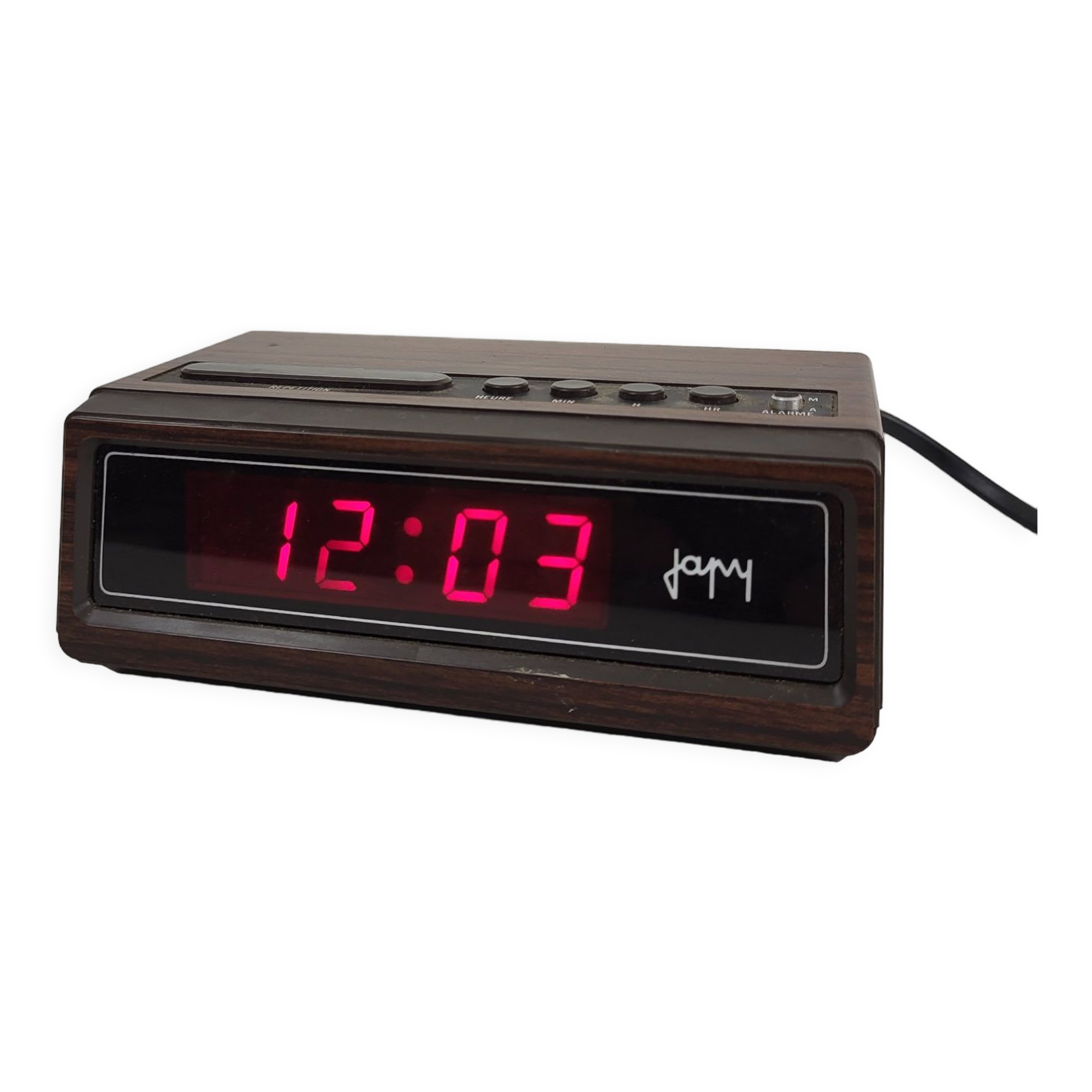 Vintage japy alarm clock 70s