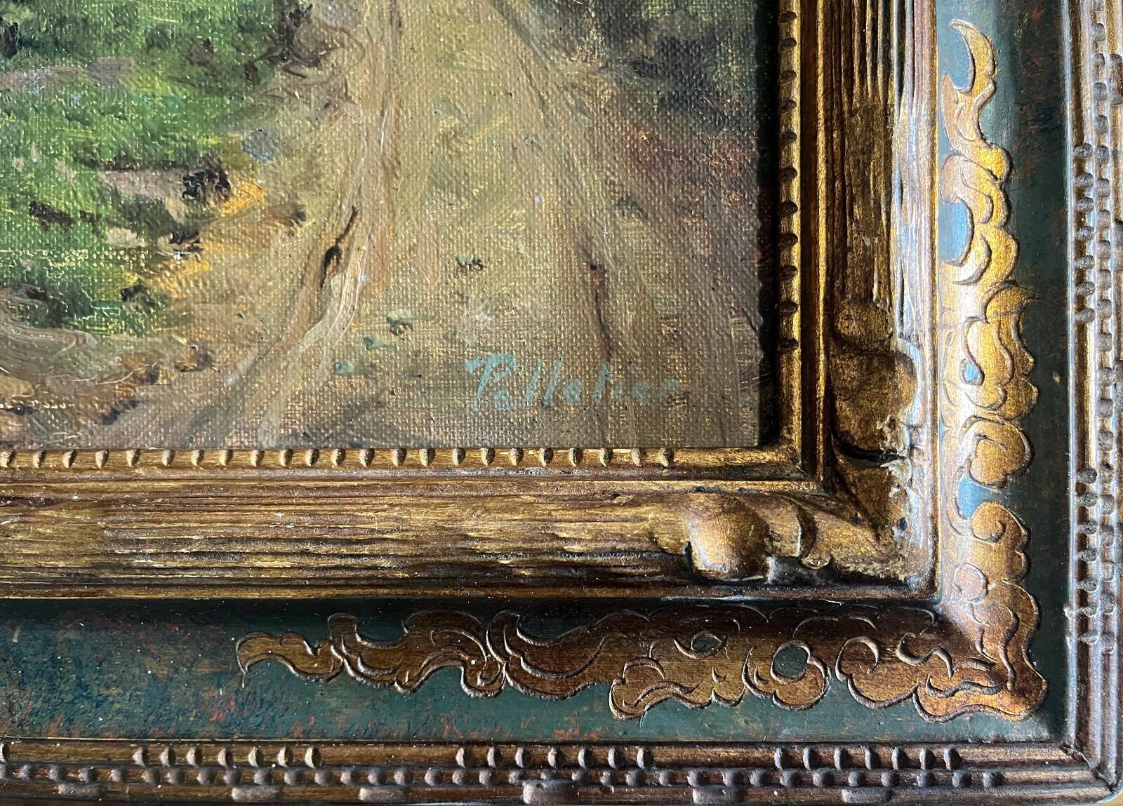 Tableau HST Pelletier cf. Eloi Georges Colette BOUVARD "Animated Village"