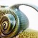 Zoomorphic pitcher "ram" ceramic