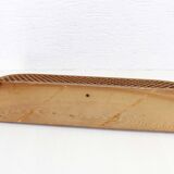 Wall coat rack with shelf