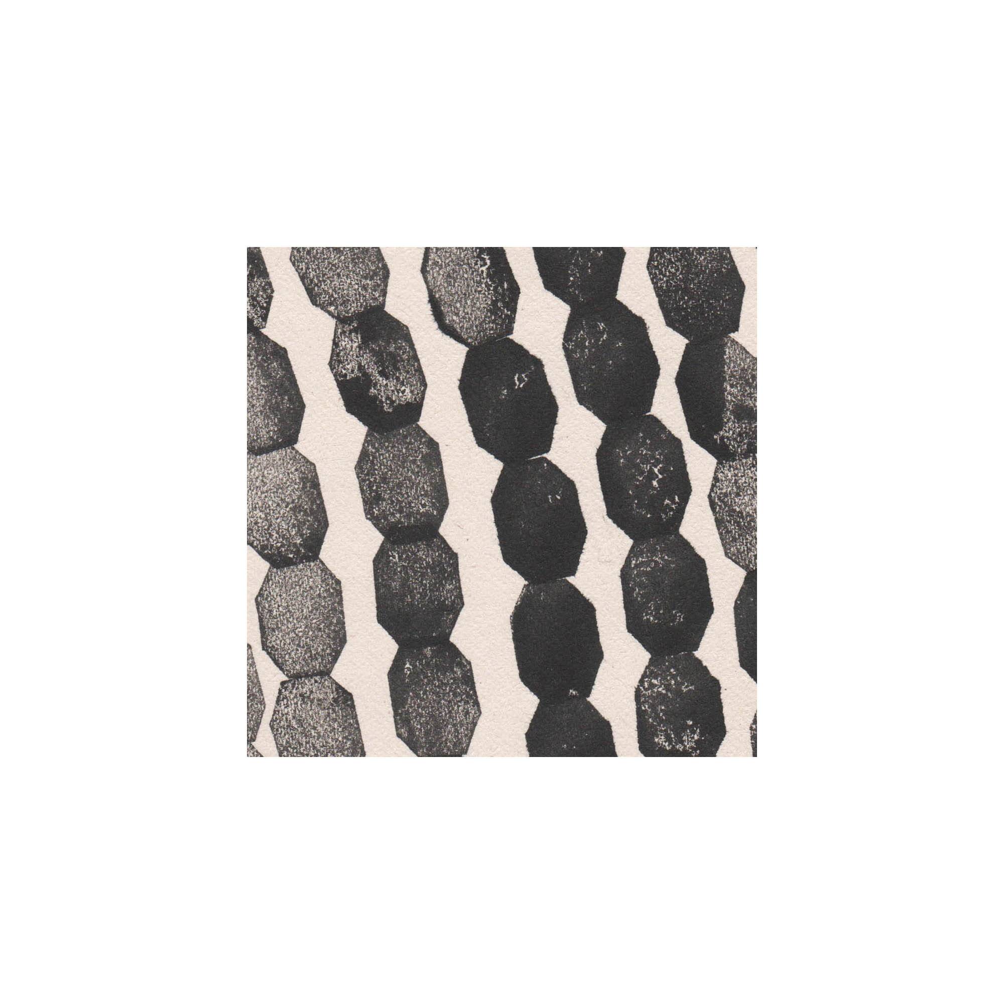 Duo of black abstract paintings signed eawy