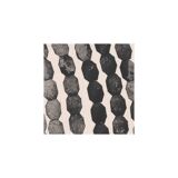 Duo of black abstract paintings signed eawy