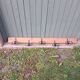 Antique wall coat rack