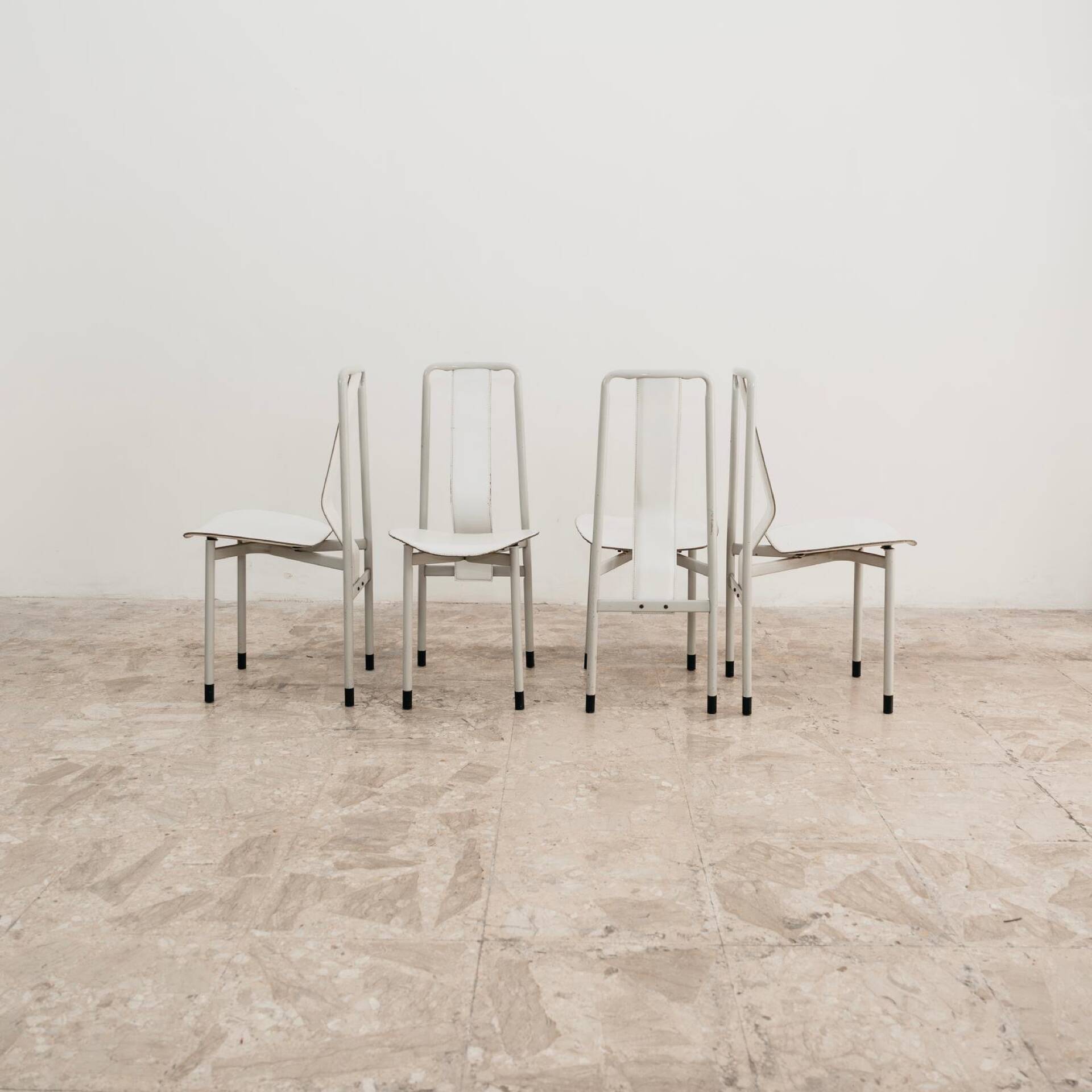 Ensemble de 4 Chaises Mod. Irma, Achille Castiglioni Zanotta  Années 80