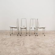 Ensemble de 4 Chaises Mod. Irma, Achille Castiglioni Zanotta  Années 80