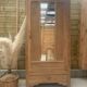 Armoire parisienne vitrée art déco