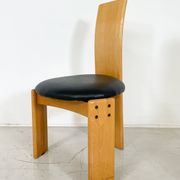 Set of 6 Dining Chairs by Mario Marenco for Mobil Girgi, Italy, 1970s