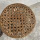Paire de tabouret en rotin